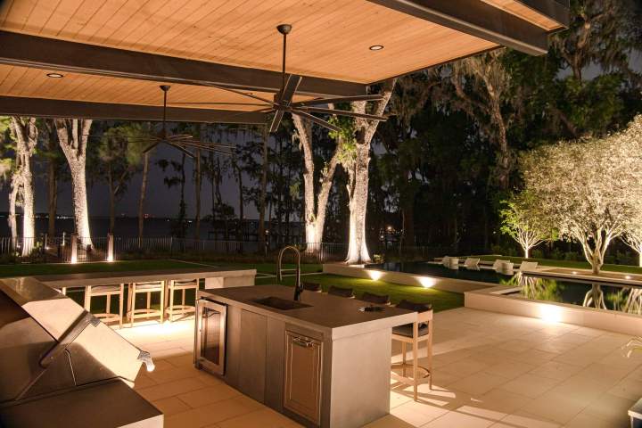 Outdoor Kitchen Lighting Jacksonville